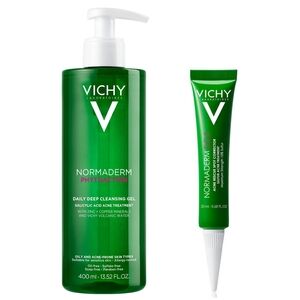 Vichy Normaderm (Full Size) Gel Cleanser & Acne Spot Corrector